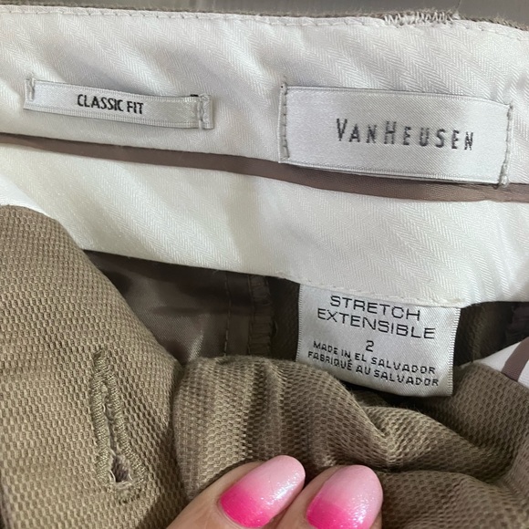 NWOT taupe classic fit dropped pants - Picture 2 of 2